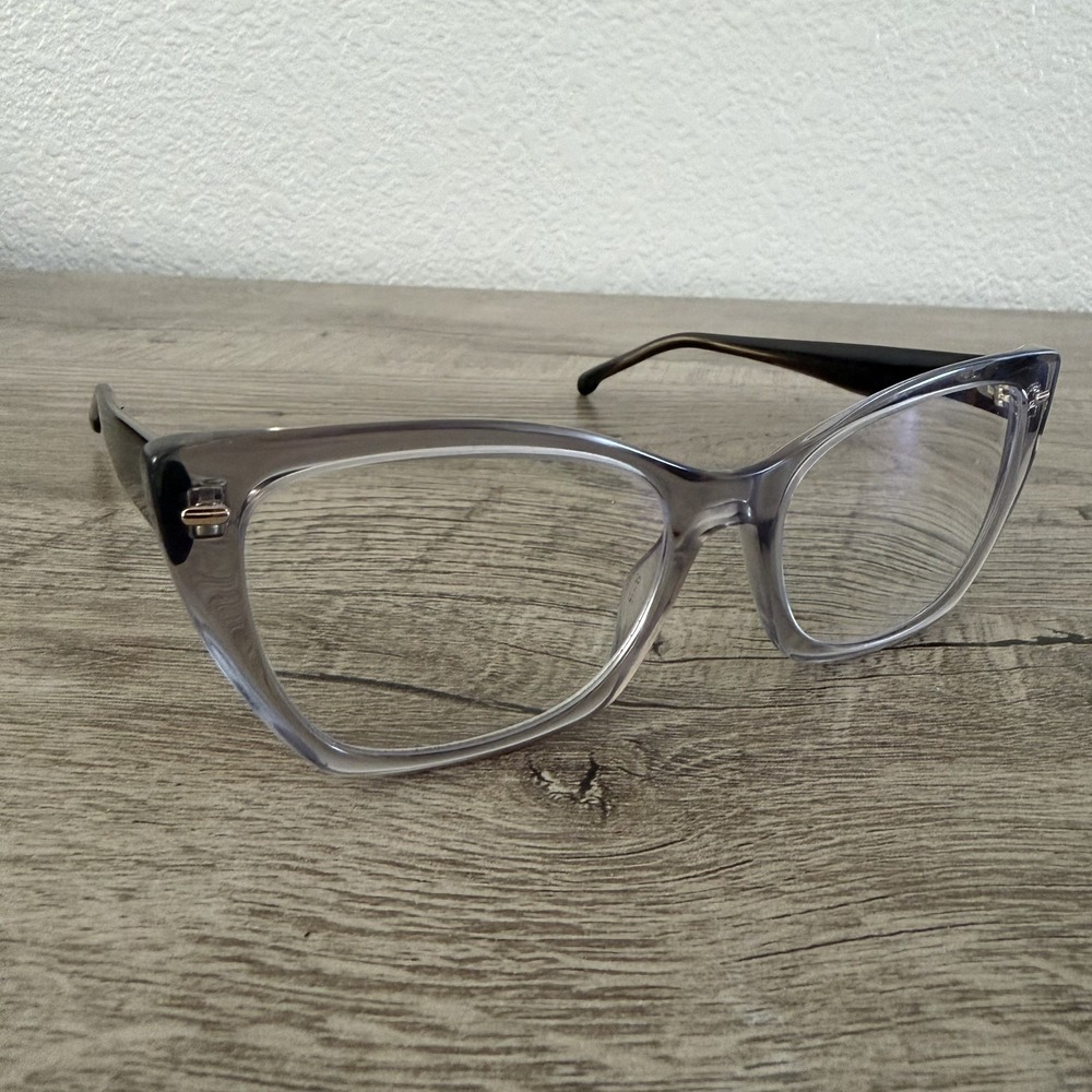 Carrera Women's Eyeglasses Frames Only Transparent Gray Square CARRERA-3036-K87